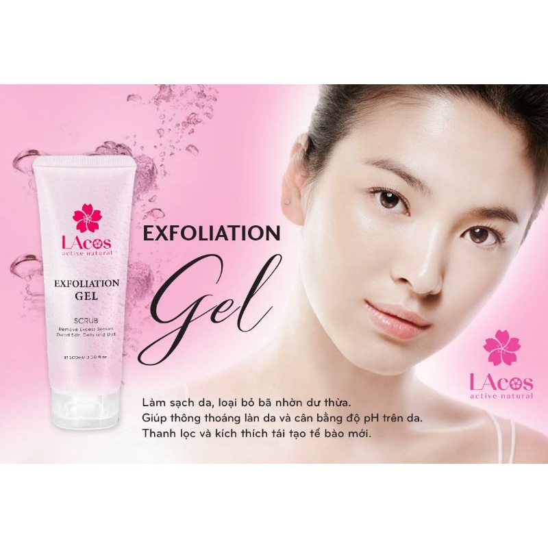Gel Tẩy Tế Bào Chết LAcos Exfoliation Gel 100g
