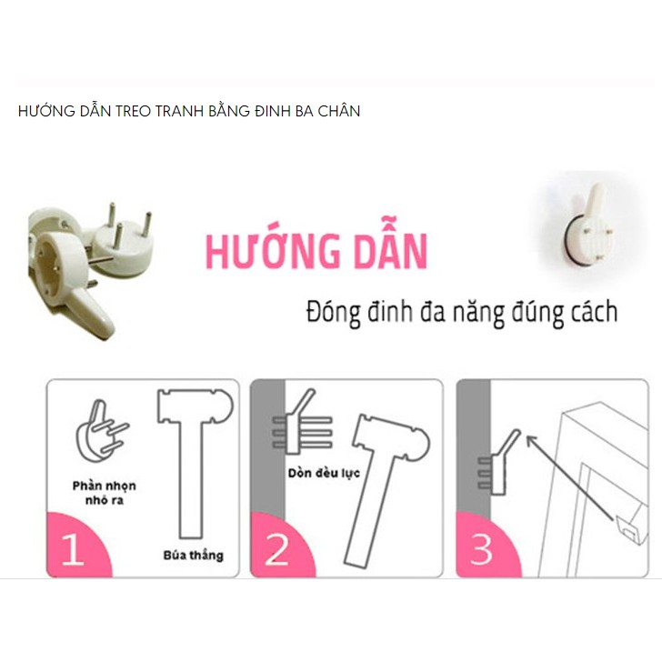 Tranh Canvas Treo Tường Phong Cảnh Và Hoa Thiên Điểu Vàng - Tặng kèm đinh 3 chân không cần khoan tường