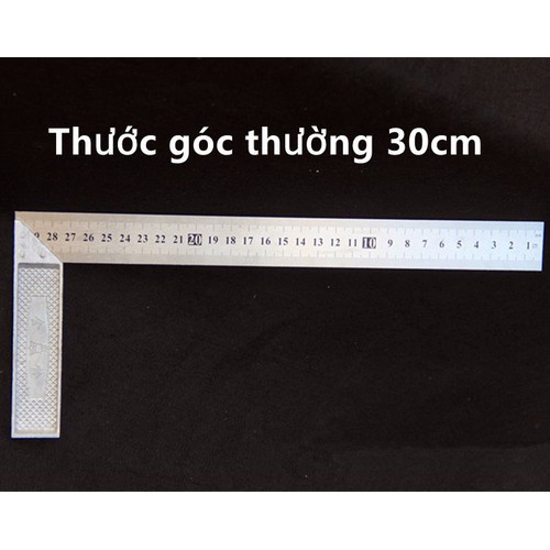 Thước góc vuông bằng thép không gỉ 30cm, 50cm