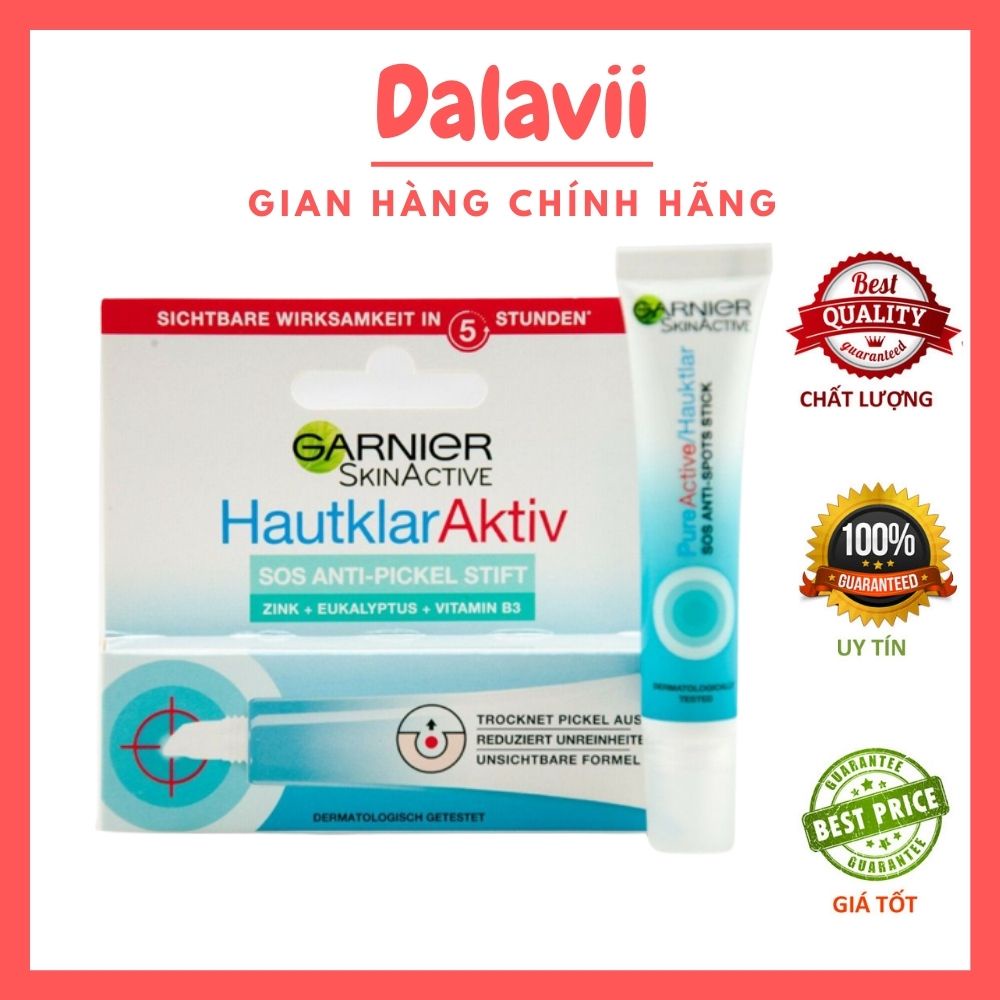 Bút chấm mụn Garnier dạng gel 10ml Garnier S.O.S Anti Pickel Stift