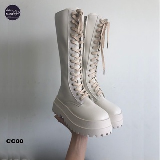 [Tăng 1 Size] [Ảnh Thật] [Freeship] Giày Bốt Chiến Binh Nữ Cá Tính - CC00