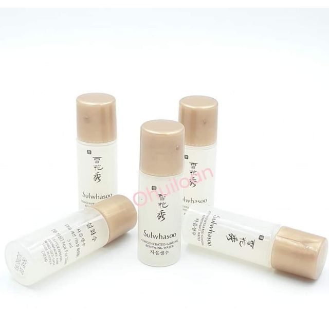 Nước hoa hồng nhân Sâm chống lão hóa Sulwhasoo mini 5ml