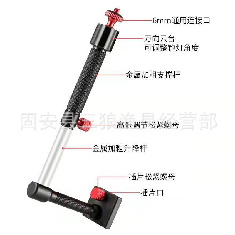 Pass đèn hợp kim gắn thùng câu đài