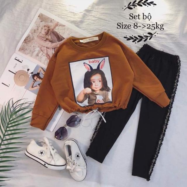 Combo Bộ  bé  gái210 .000