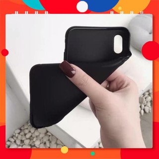 ỐP LƯNG IPHONE MÀU ĐEN DẼO MỀM SO HOT TPHCM
