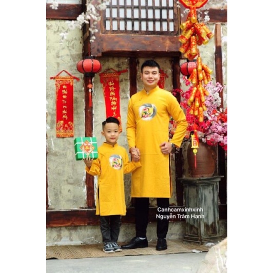 set áo dài gia đình( thanh lý) | BigBuy360 - bigbuy360.vn