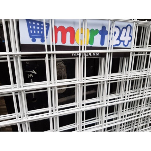 BÁN SỈ lưới sắt sơn tĩnh điện 50x100cm, dày 2.5li, ô 5cm mầu trắng