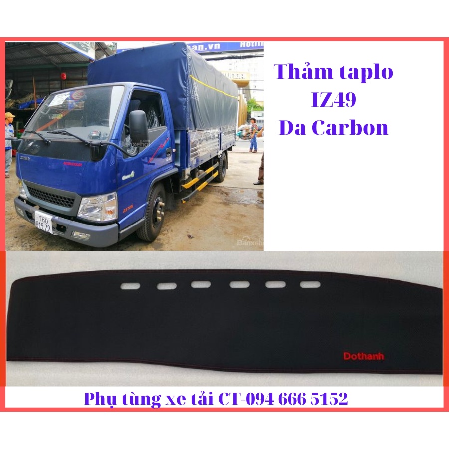 Thảm taplo chống nắng xe tải Đô Thành IZ65,IZ49