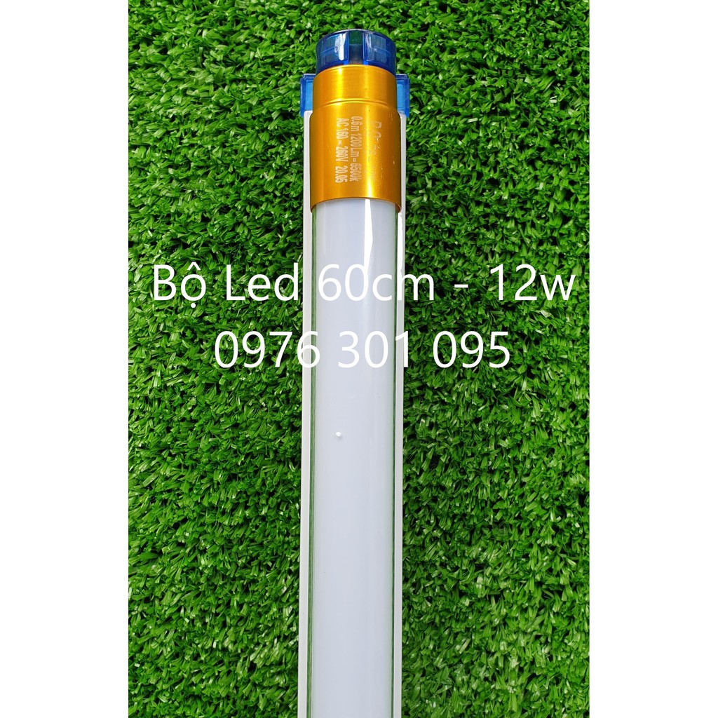 Bộ Đèn Led 60cm - 12w [ Bóng & Máng ]