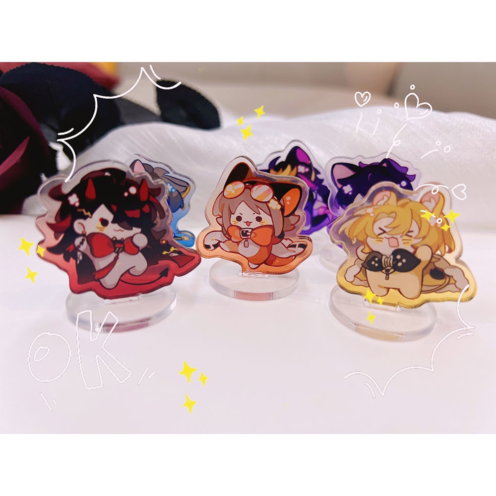 Luxiem+Shoto trang trí acrylic huy hiệu