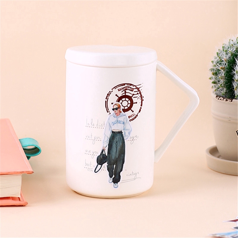 ❀ Fashion Ladies Q-1 Beauty Girls Diary Stickers ❀ 19Pcs/set DIY Fashion Album Scrapbooks Decor Decals Stickers