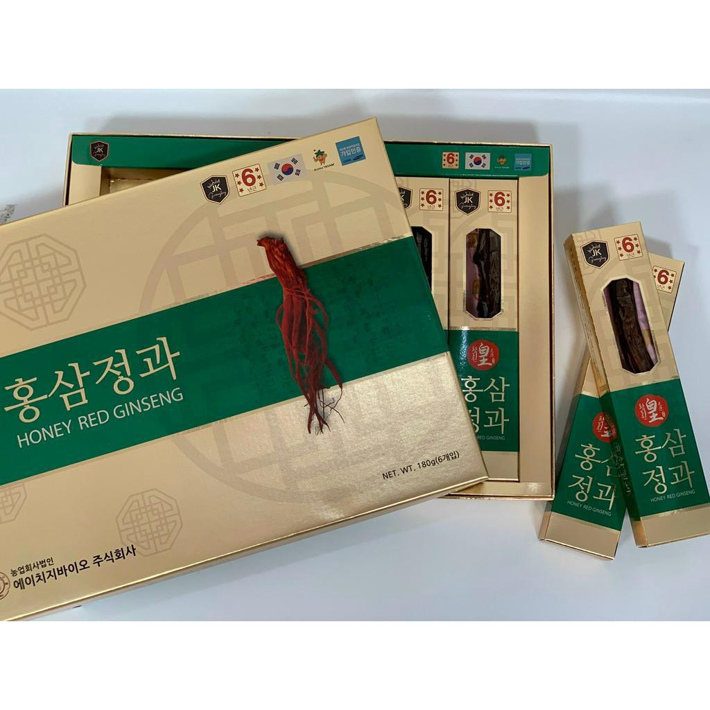 Hồng sâm củ tẩm mật ong Hàn Quốc 180g