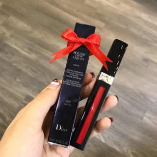 Dior liquid matte 999 💄