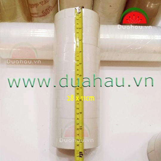 [1 Cây] Băng keo 2 mặt - Ruột vàng - 2cm