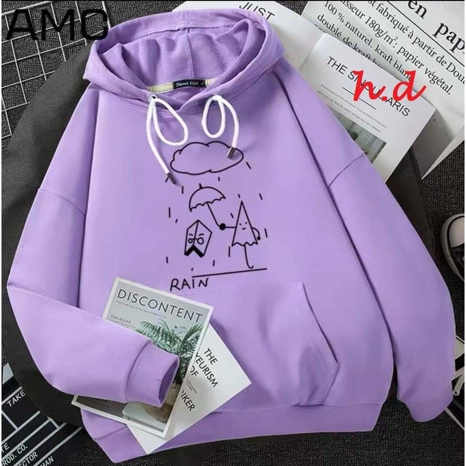 Áo hoodie nỉ Rain HDA0920