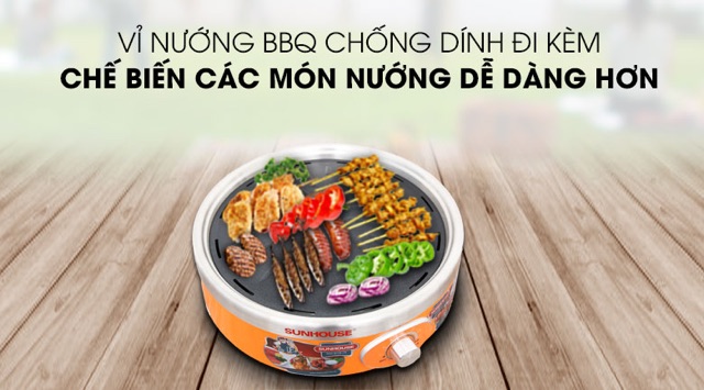 BẾP NƯỚNG HỒNG NGOẠI SUNHOUSE SHD4668