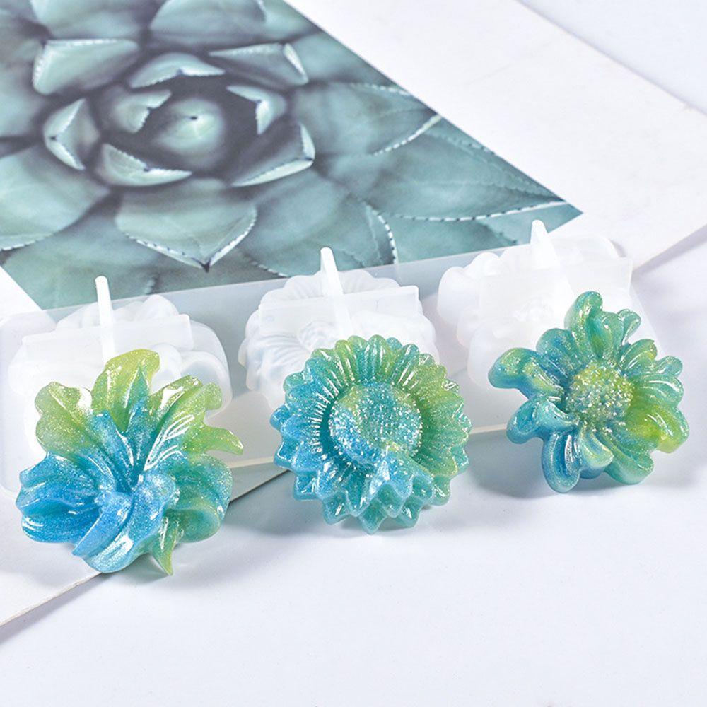 Khuôn Silicon Trong Suốt Hình Vương Miện 3D Làm Trang Sức