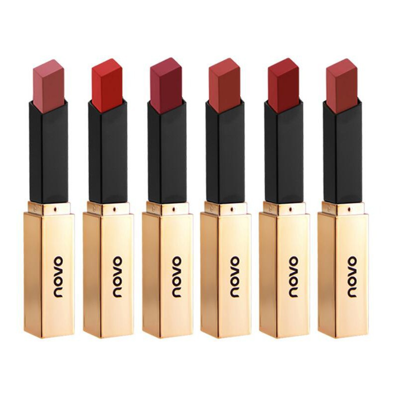 Son sáp NOVO vỏ Vàng Small Gold Bars Strip Lipstick NGB6