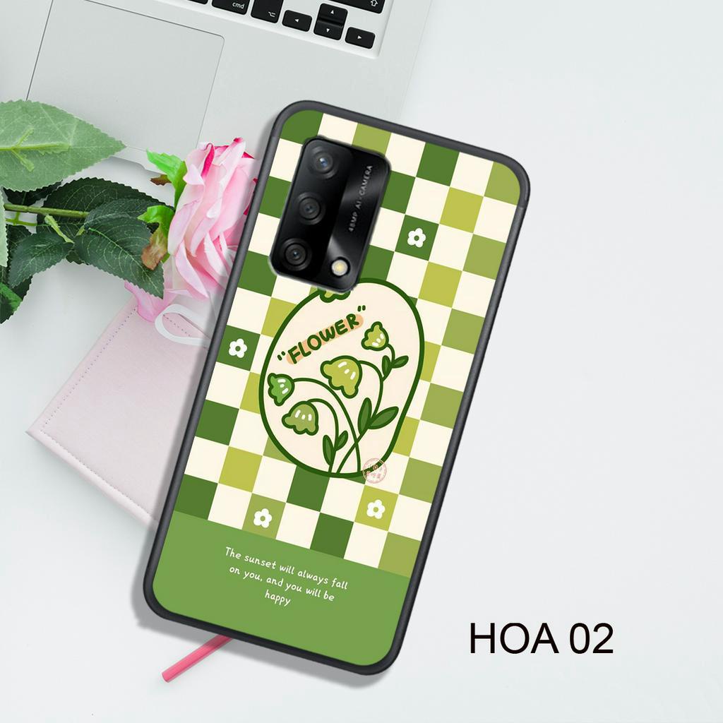 Ốp Lưng  OPPO A54 4G - A54 5G - A55 4G - A55 5G - A74 4G - A74 5G , In Hình HOA, Màu Sắc Bắt Mắt.