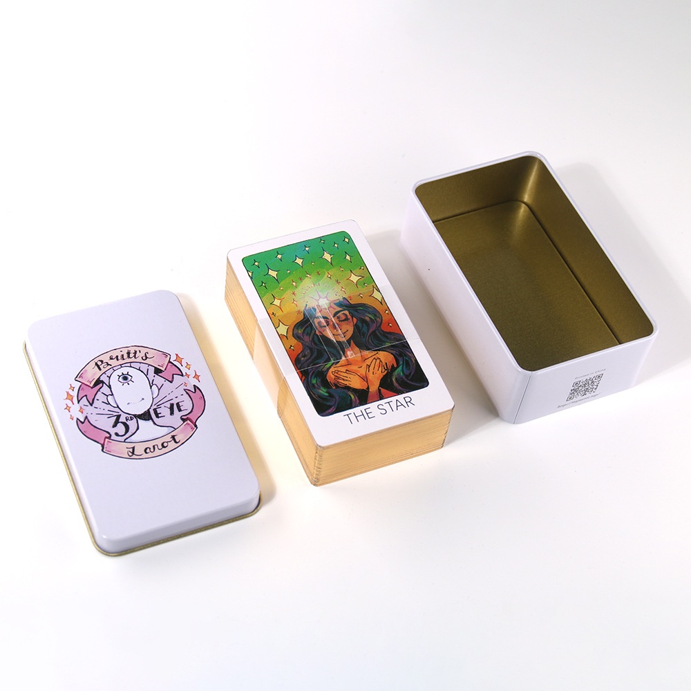 Bộ bài Britt's Britts Third Eye Tarot Hộp Sắt