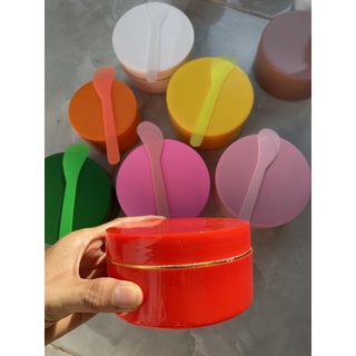 HỦ ĐỰNG KEM BODY 200G [MÀU ĐỎ]