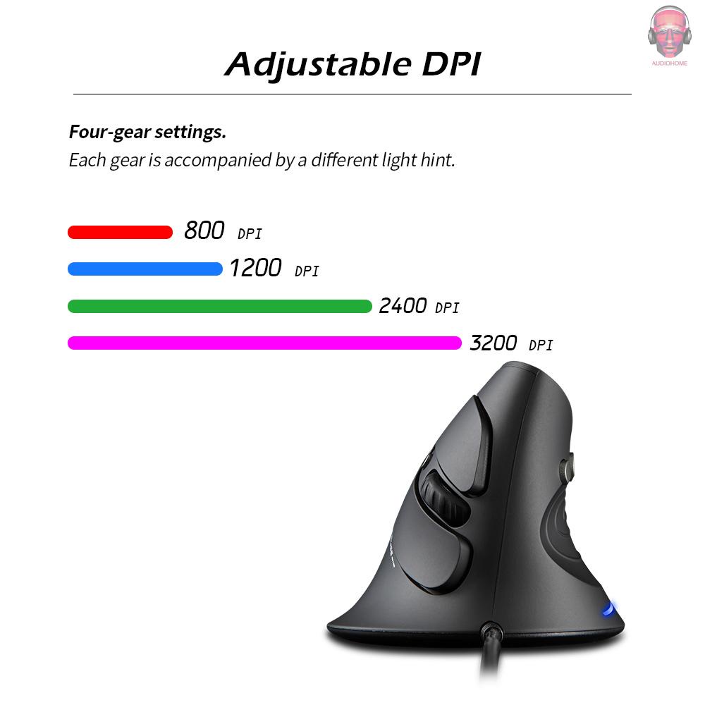 Chuột Máy Tính Có Dây Zelotes T-30 6 Nút Bấm Và 4 Nút Dpi