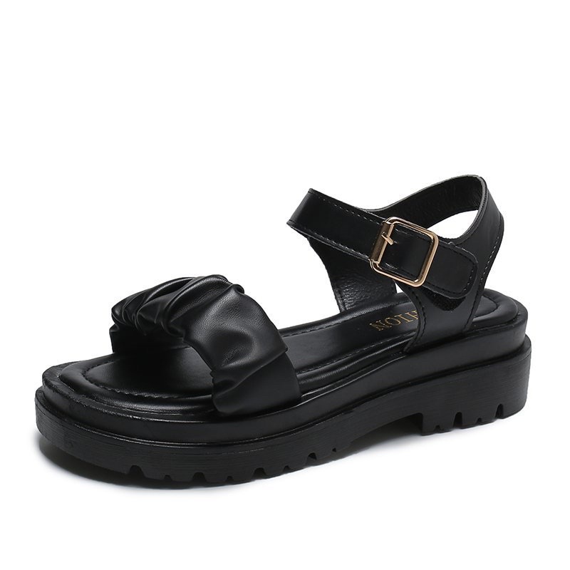 Sandal Học Sinh Quai Nhún Bèo  Đế 4 phân Hàng chuẩn Xịn Chất Đẹp