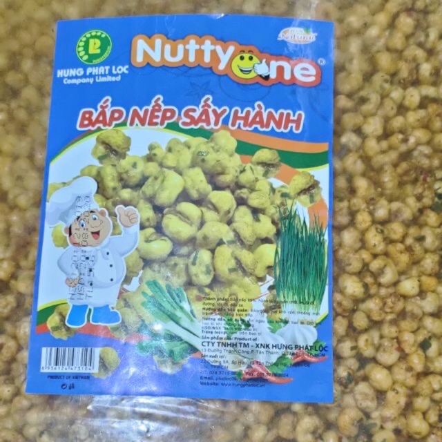 Sỉ bịch 5kg Ngô nếp sấy hành nutty one