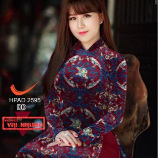 Vải nhung in3D