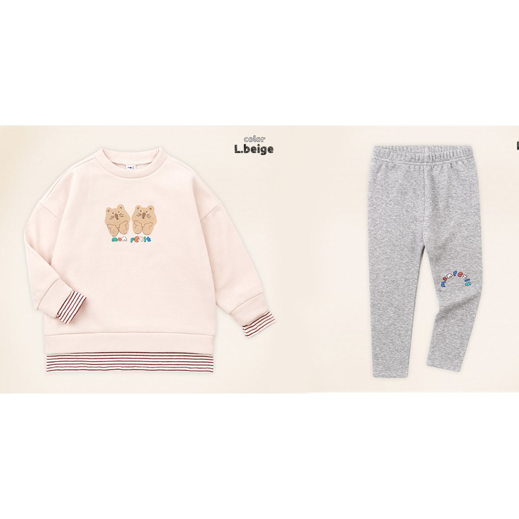 (90)Bộ lót lông xuất Hàn Mollimelli eoruse25