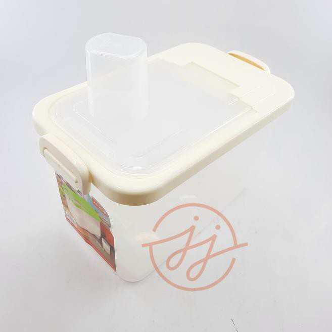 Hộp Đựng Gạo Mini 5kg Màu Trắng Tiện Dụng | BigBuy360 - bigbuy360.vn