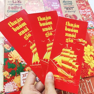 [ SIÊU SALES GIÁ XƯỞNG] combo 10 bao lì xì giá 6k mẫu MS019 (SHOP CÓ 24 MẪU)