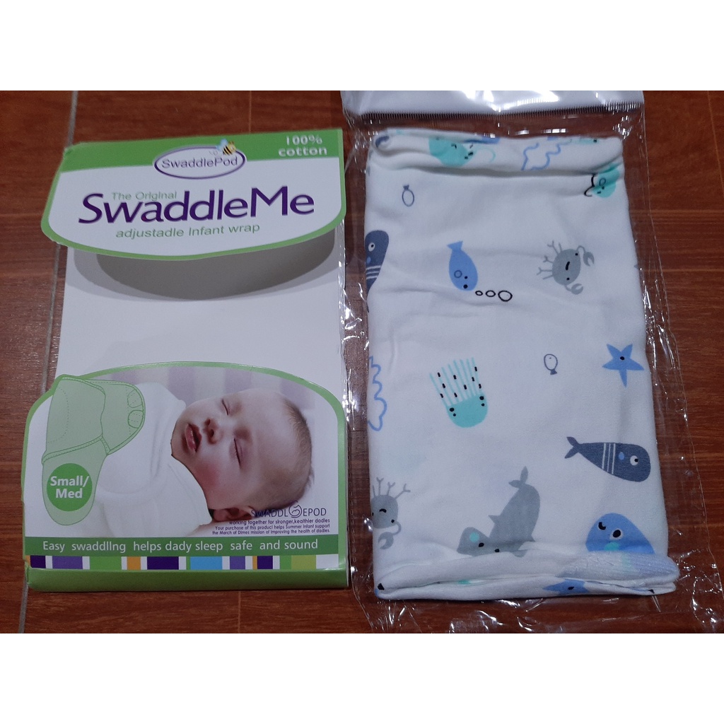 Combo Sỉ 10 Ủ kén cho bé sơ sinh- 7kg cotton Swaddle đủ mẫu