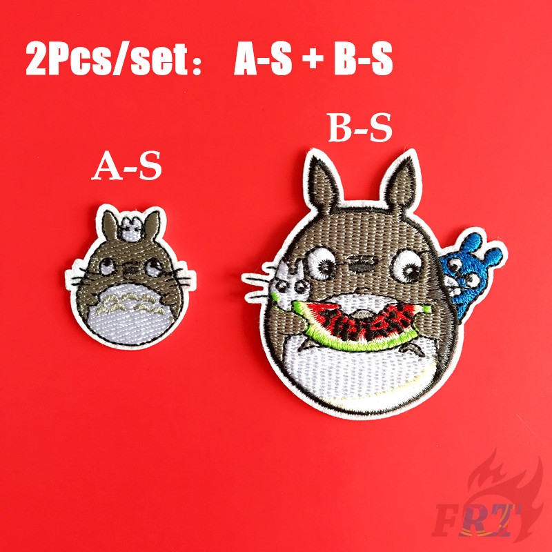 Set 1 / 2 Miếng Vá Quần Áo Hình Totoro Dễ Thương