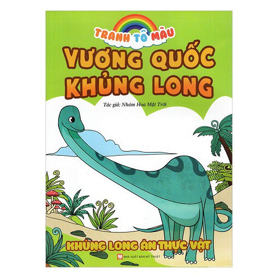 Sách - Combo Tranh Tô Màu Vương Quốc Khủng Long (Trọn Bộ 4 Cuốn)