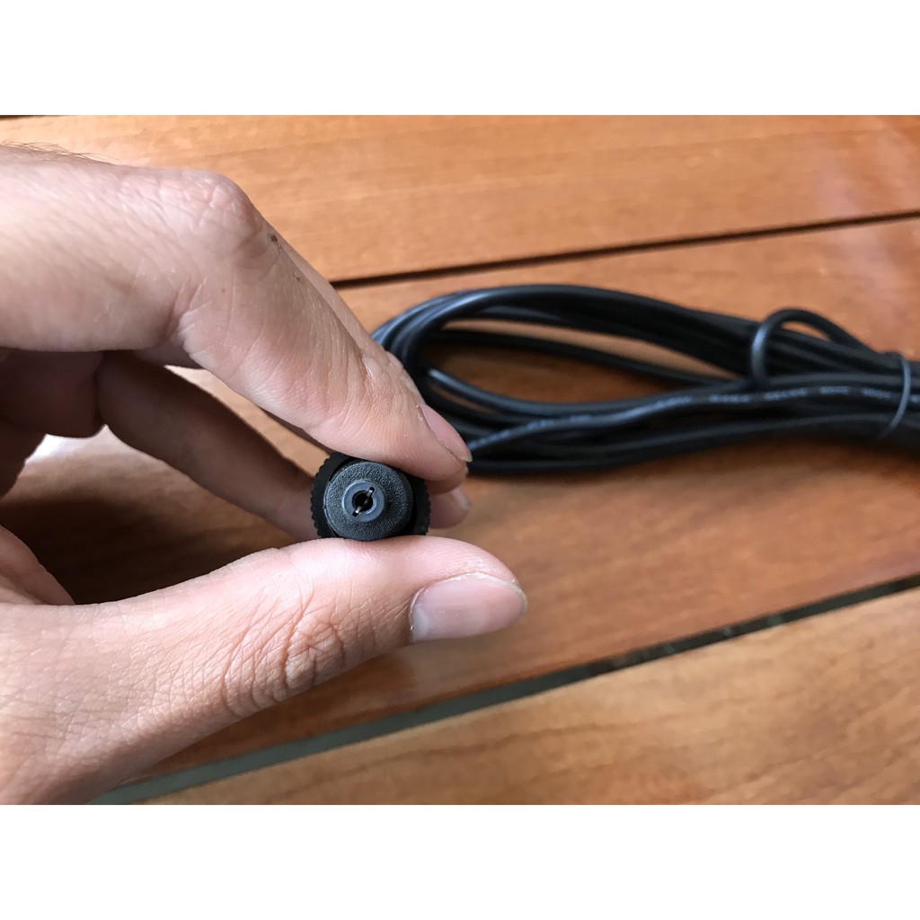 Dây solar đầu DC 1 chấu dùng cho tấm pin năng lượng mặt trời - Chống nước IP67