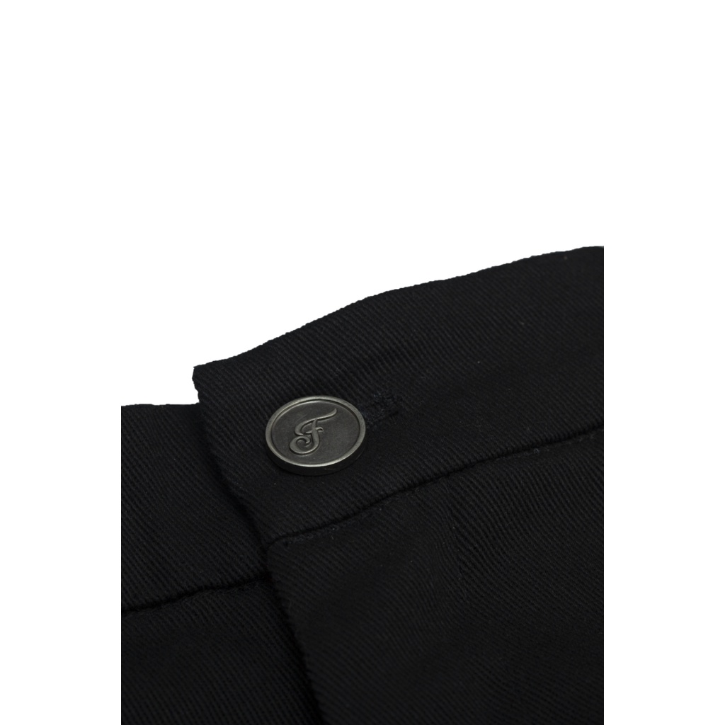 Quần dài unisex Kaki Cargo Pants - Đen