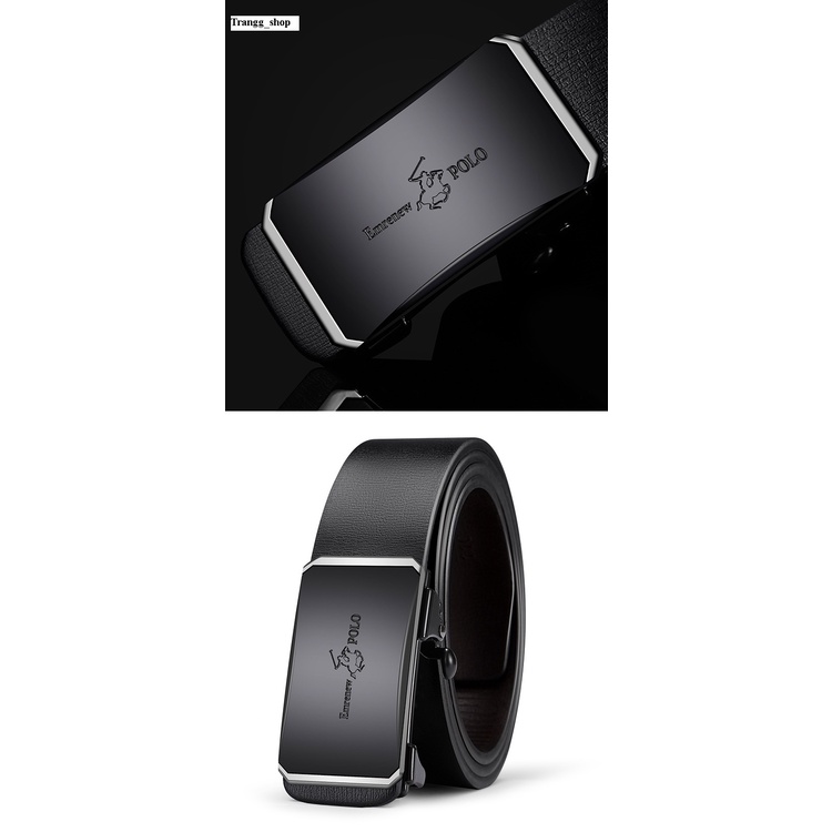 Thắt Lưng Nam Da Bò Cao Cấp Emrenew Polo 2 Lớp Full Hộp Đựng Mặt Khóa Hợp Kim