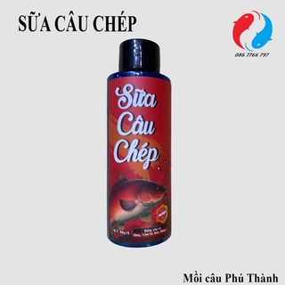 Sữa câu chép Phú Thành, sữa dụ chép, Tinh chất sữa câu cá chép trộn với mồi câu hoặc xả lọ 100g - KhoaHuyen Fishing