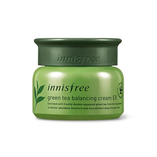 [Mẫu cải tiến 2018] Kem Dưỡng Trà Xanh Dành Cho Da Hỗn Hợp – Innisfree Green Tea Balancing Cream Ex.
