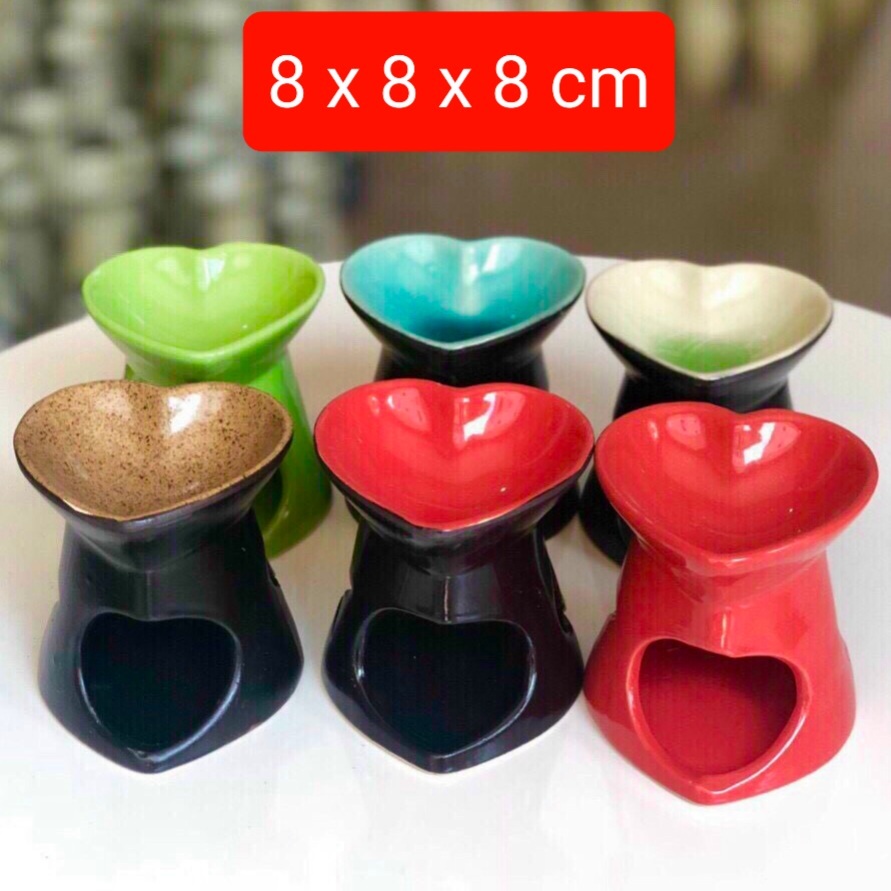Combo Đèn xông tinh dầu và 20 viên nến tealight hoa mai cháy 2h đẹp giá rẻ - Better Life
