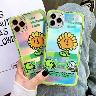 Ốp Lưng Silicon IPHONE/ANDROID Chống Sốc Plant Vs Zombie ( Kèm Miếng Phản Quang )