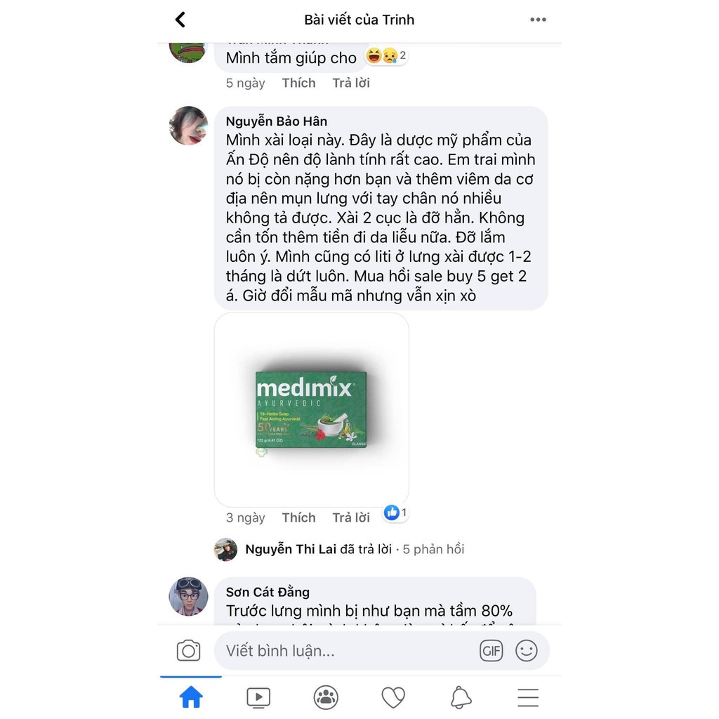 [COMBO TIẾT KIỆM] COMBO 5 XÀ PHÒNG MEDIMIX 18 HERBS 125G TẶNG 1 LƯỚI TẠO BỌT | BigBuy360 - bigbuy360.vn