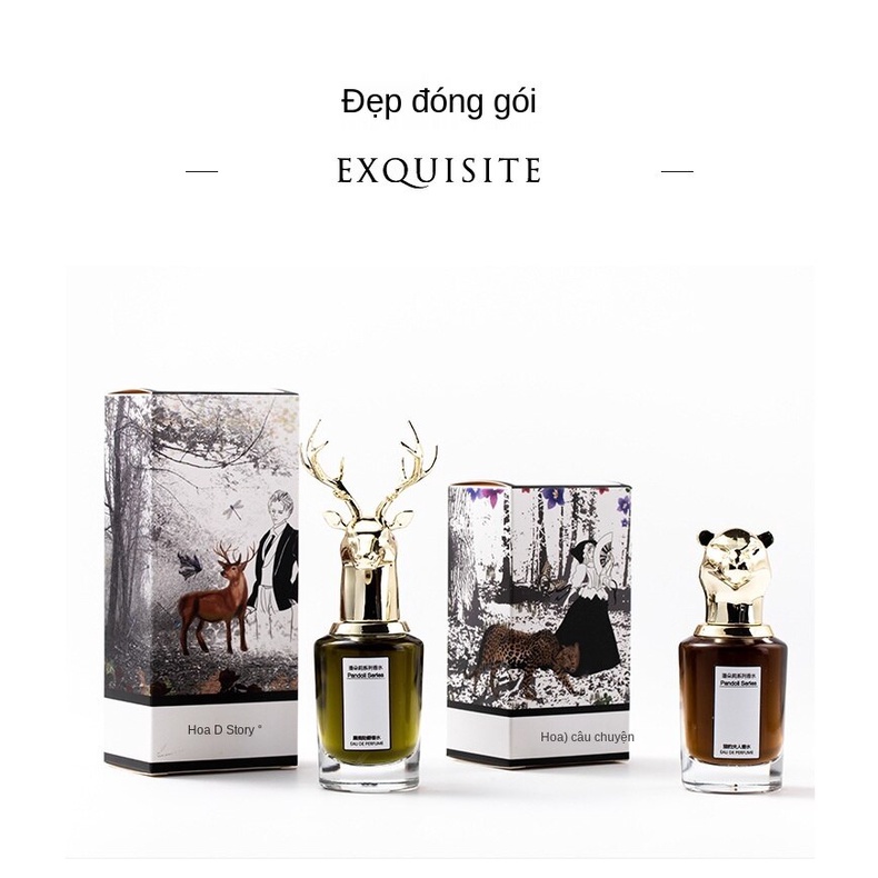 Nước hoa hình trang trí đầu hươu độc đáo cho nữ