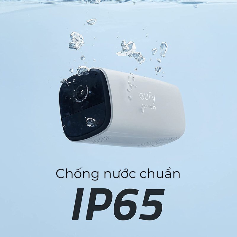 Camera không dây Eufy ngoài trời T8131121 E40 - Chống nước IP65