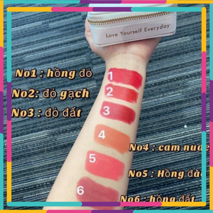 Son M.O.I x Công Trí 2021 Bản Giới Hạn Full 6 Màu , Siêu lì Sét 3 Thỏi Son M.O.I  HỒ NGỌC HÀ [ Auth ] | BigBuy360 - bigbuy360.vn