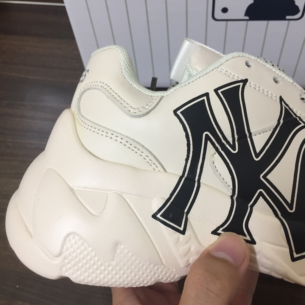 Giày thể thao Sneaker MLB NY ⚡BẢN NEW⚡ Giày Độn Đế Nam Nữ Thời Trang Phong Cách