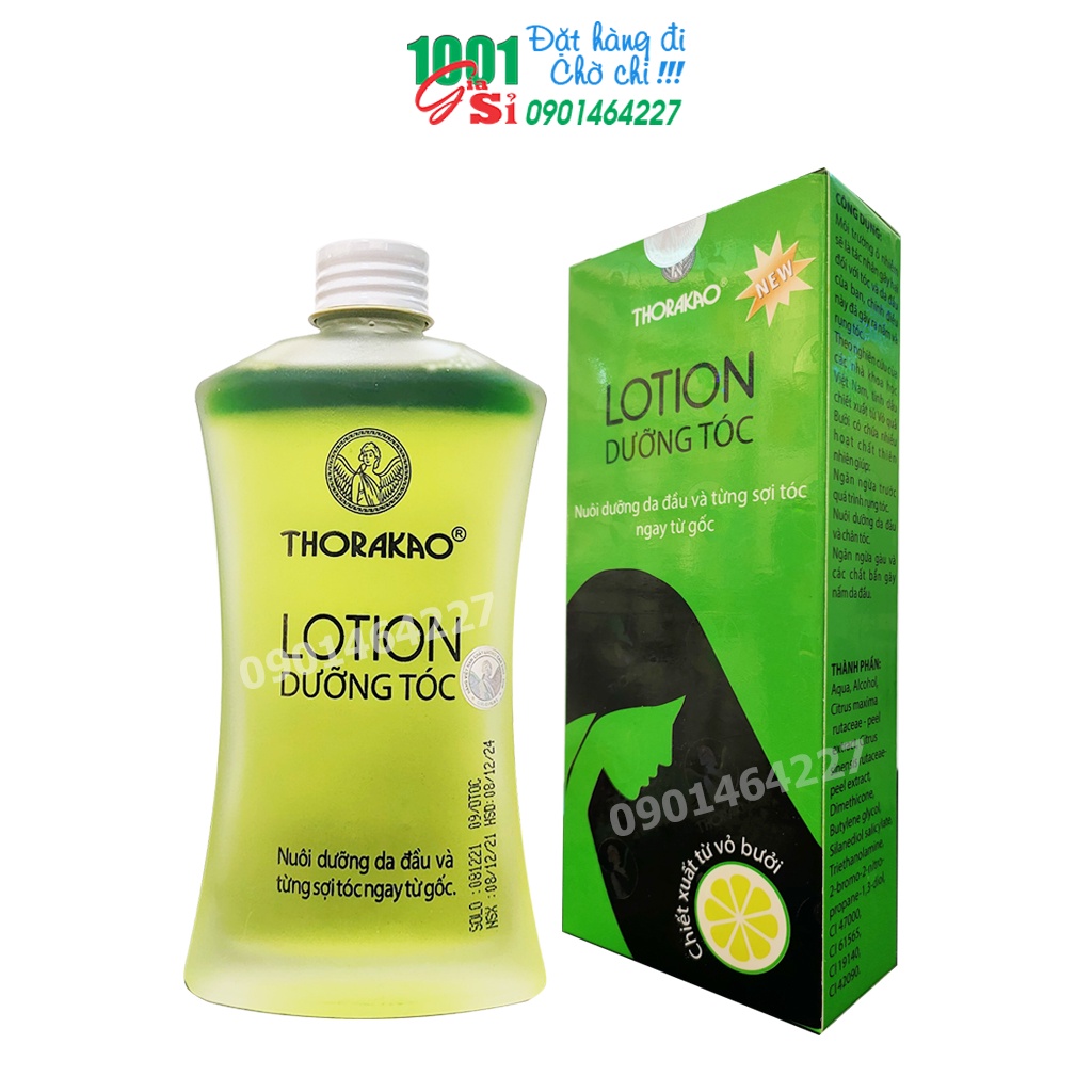 Lotion dưỡng tóc Thorakao 120ml  ngừa gàu, ngứa da đầu, giảm rụng tóc, mọc tóc