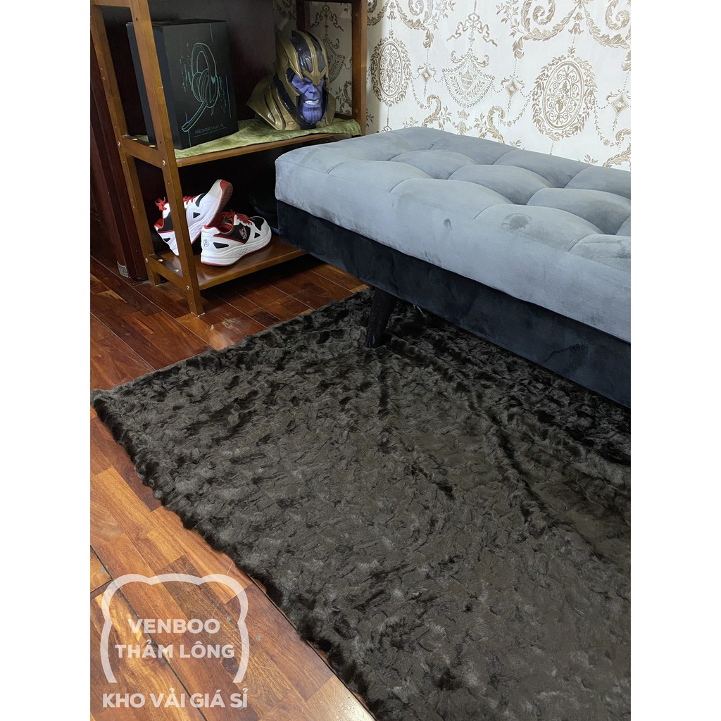 🌟 Thảm lông xoắn sói trải sàn decor nhà cửa siêu hot 2021 | BigBuy360 - bigbuy360.vn