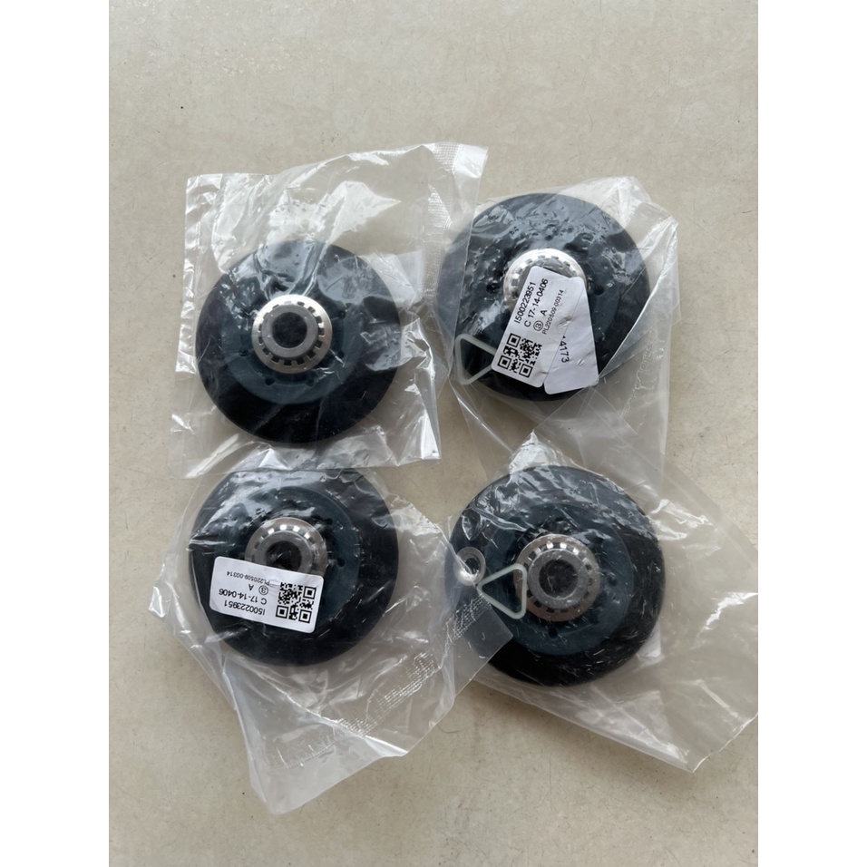 Combo 4 Bánh tỳ đỡ lồng máy sấy Whirlpool DÙNG CHUNG cho model 3LWED4705, 3LWED4815